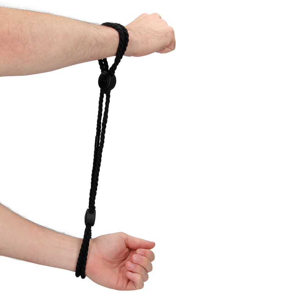 Ouch Adjustable Rope Hand Cuffs