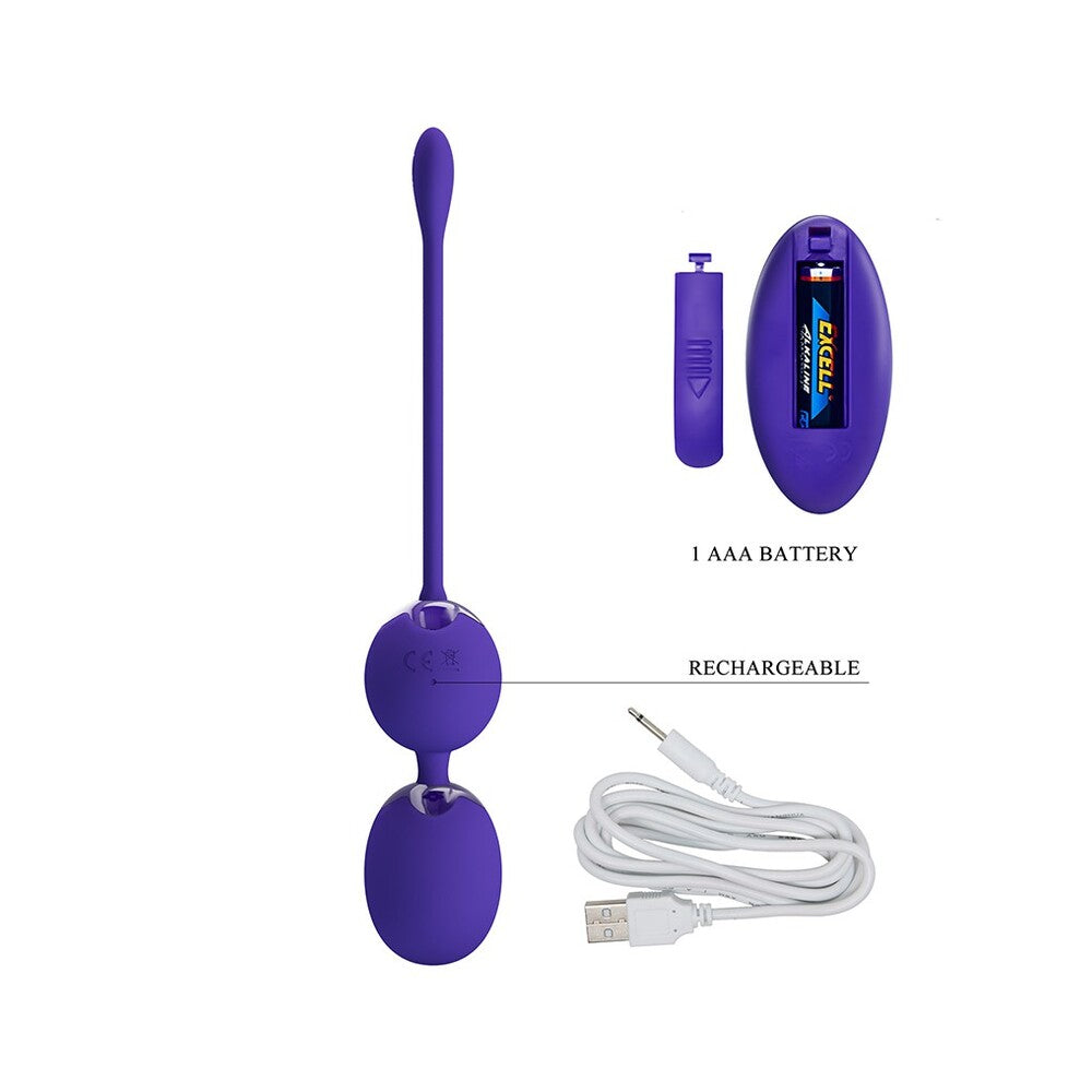 Pretty Love Willie Youth Kegel Balls Remote Control