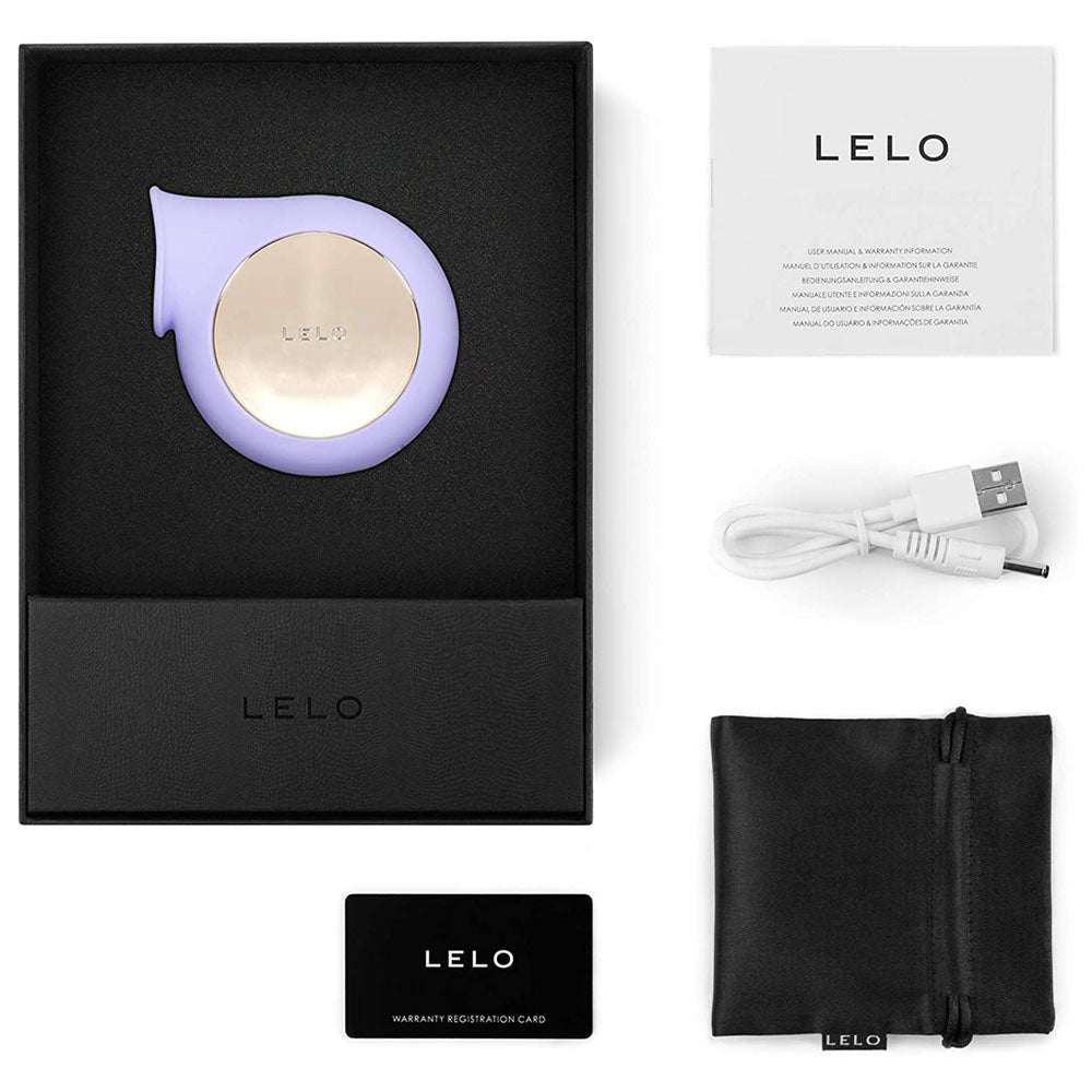 Lelo Sila Lilac Sonic Wave Clitoral Massager