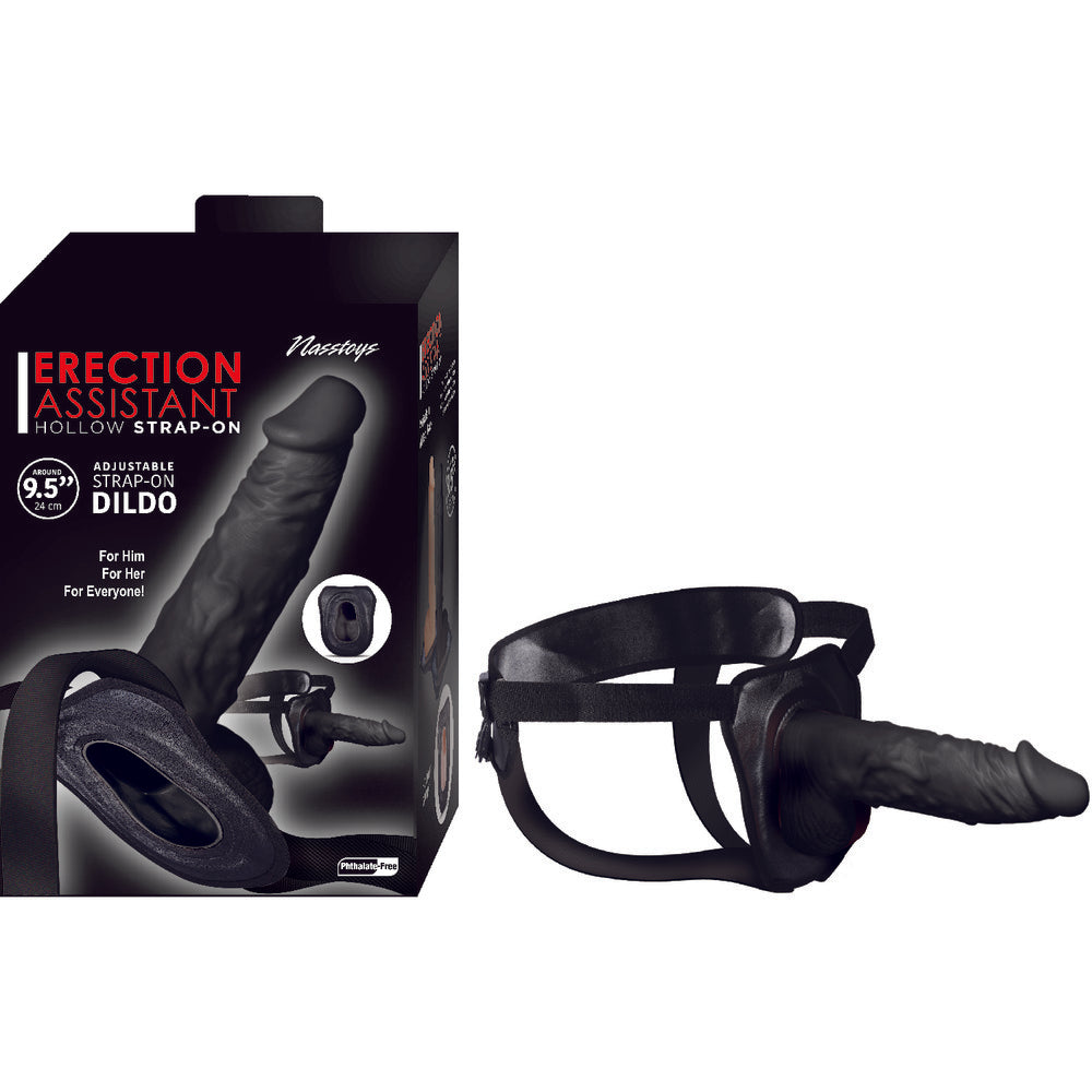 Erection Assistant Hollow Strap On 9.5 Inch