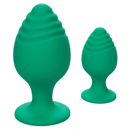 Cheeky Butt Plug Duo Green